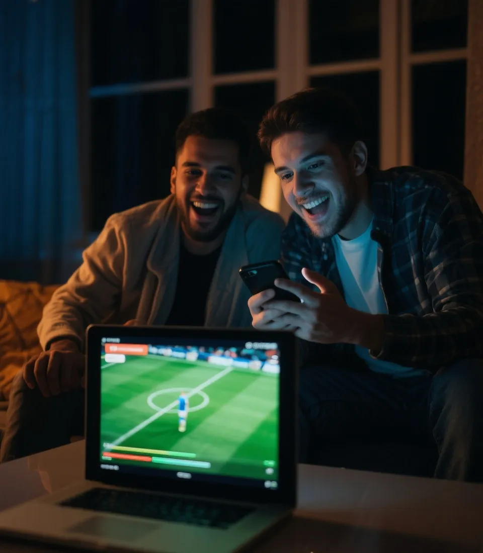 跨裝置觀看世界盃直播示意