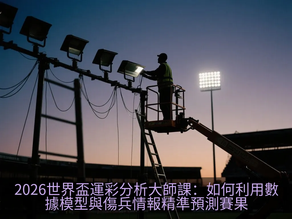 2026世界盃運彩分析大師課：如何利用數據模型與傷兵情報精準預測賽果